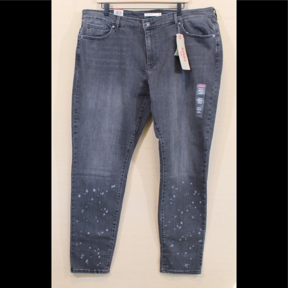 Plus-Size Levi’s 711 Mid-Rise Skinny Jeans NWT - Picture 4 of 6
